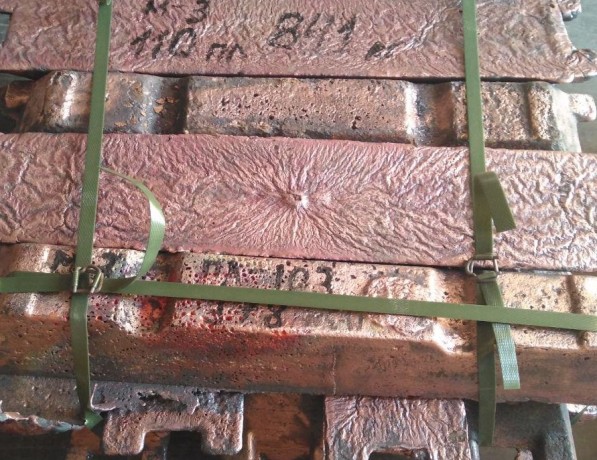 Чушка медная Cu-ETP 90 мм ИСО 431-81 фото