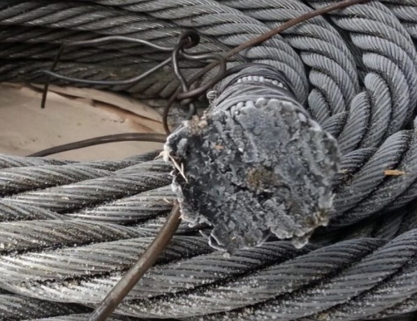 Канат стальной двойной круглопрядный правой свивки В ЛК-О 11,5 мм ГОСТ 3081-80 фото