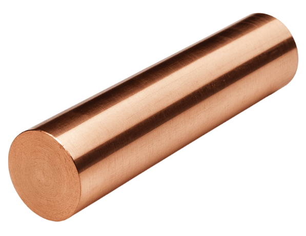 Круг медный х/д М1 8 мм ГОСТ 1535-2016 фото