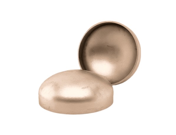 Медно-никелевая заглушка ДУ 600 мм РУ 16 CuNi10Fe1,6Mn EHN 9603/800 фото