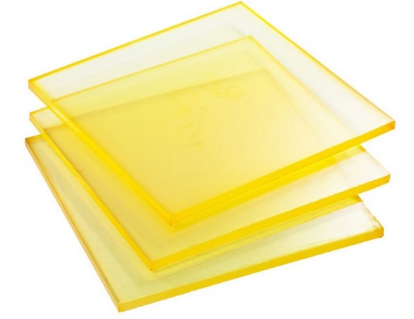 Полиуретан пластина желтая 25х500х500 мм ТУ 2292-003-45130869-2004 фото