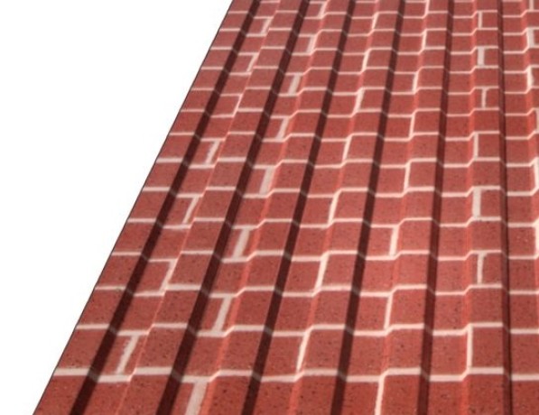 Профнастил стальной стеновой односторонний плоский гладкий камень С21 0,5х21х1000х1050 мм ТУ 26.61.12-005-21469636-2019 фото