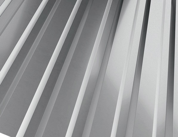 Профнастил стальной стеновой односторонний плоский гладкий пастельно-синий С21 0,5х21х1000х1050 мм ТУ 26.61.12-005-21469636-2019 фото