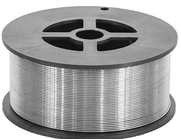 Проволока присадочная алюминиевая тянутая нагартованная круглая в катушках СвАК5у ГОСТ 7871-2019 фото