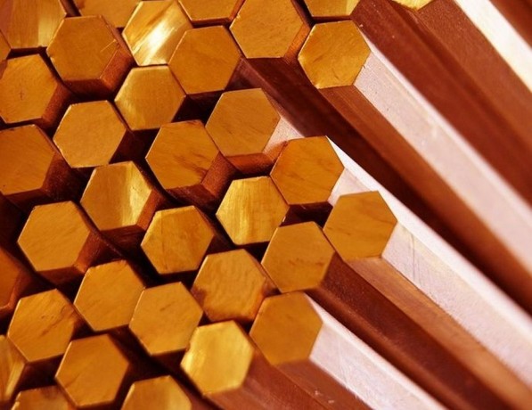 Шестигранник бронзовый х/д мягкий БрБ2 5 мм ГОСТ 15835-2013 фото