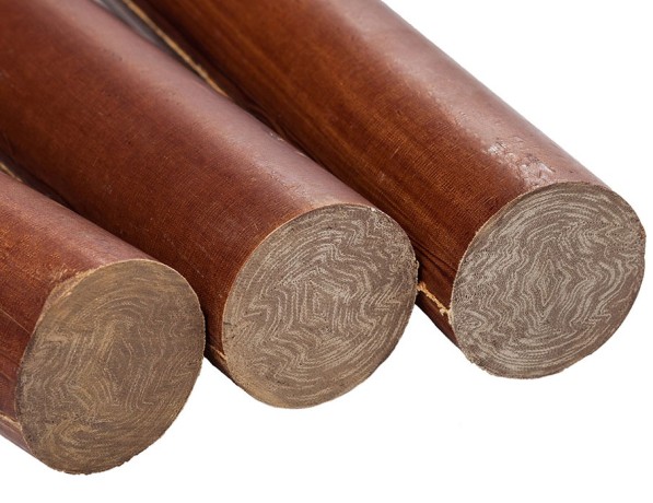 Текстолит стержень электротехнический 25х350 мм ГОСТ 5385-74 фото