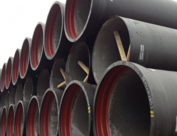 Труба чугунная ВЧШГ безраструбная безнапорная с наружным цинковым покрытием ВЧ45 1400х19 мм ГОСТ ISO 2531-2012 фото