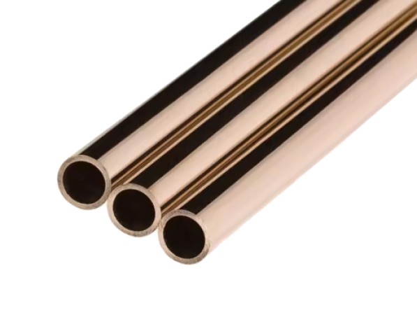 Труба медная х/д твердая МНЖ5-1 25х1,5 мм ГОСТ 17217-2018 для судостроения фото